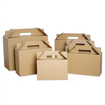 包裝材料（紙皮箱）-手提紙箱紙盒-訂製紙箱
