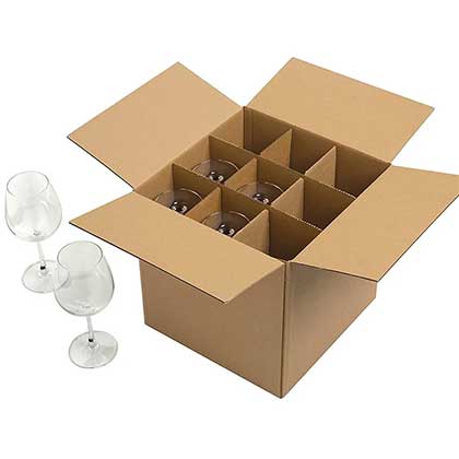 包裝材料（紙皮箱）-紅酒紙箱刀卡-訂製紙箱