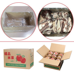 包裝材料（紙皮箱）-凍肉生鮮紙箱-訂製紙箱